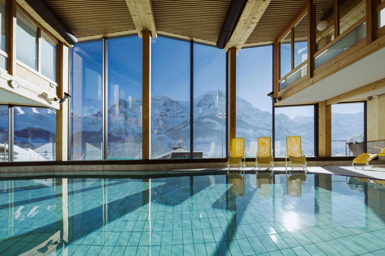 Hotel Adler Adelboden Esterno foto