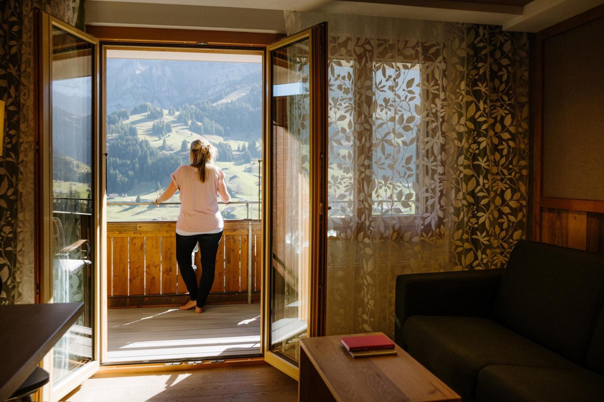 Hotel Adler Adelboden Esterno foto